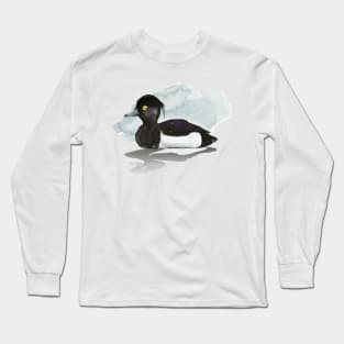 Tufted Duck watercolor Long Sleeve T-Shirt